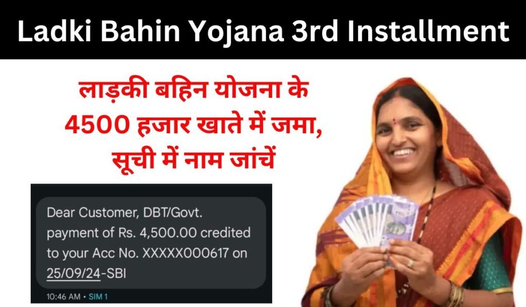 Majhi Ladki Bahin Yojana 3rd Installment